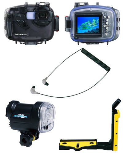 Sea Sea DX-GE5 YS-02 Underwater Digital Camera Sport Kit