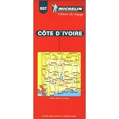 Africa: Cote d'Ivoire (Michelin Maps)