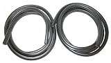 84-90 FORD BRONCO II FRONT DOOR WEATHERSTRIP SET SUV, Cab - Fits on (Pair), Do-it-Yourself-Kit (1984 84 1985 85 1986 86 1987 87 1988 88 1989 89 1990 90) F450706 N/A