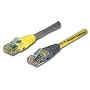 Belkin Cat5e Moulded UTP Crossover Cable (Yellow Cable with Grey Boot) 2m