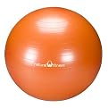 Natural Fitness Professional Burst-Resistant Exercise Ball - Flame(45cm)