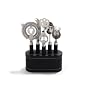 Metrokane VIP 6-Piece Bar Tool Set, Black (plus Caddy)