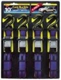 Keeper 05105 Tie Down 10 ft CamLock, 900 lbs 1pk of 4 straps