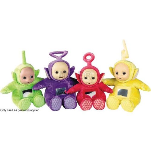 Childrens Toyshop  Toys : Teletubbies Activity Plush Laa Laa