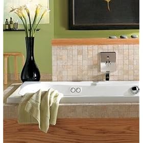 Jacuzzi B460959 Signa 6 Whirlpool Bath, White