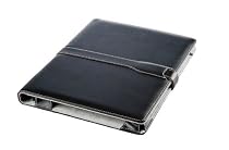 M-Edge Executive Genuine Leather Kindle DX Jacket (Fits 9.7" Display, Latest Generation Kindle DX), Smooth Black