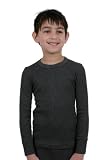 Maillot De Corps Sous-Vêtements Thermique Garçon Fait En Grande-Bretagne Manches Longues Blanc En Variétés De Tailles