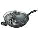 Swiss Diamond Cast-Aluminum Nonstick 5-2/7-Quart Wok with Rack and Lid