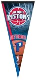 NBA Detroit Pistons Premium Quality Pennant 17-by-40 inch