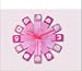Creative concept of small clock-PINK