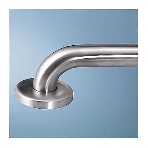Grab Bar in Stainless Steel Size: 18 by 