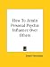 Book How To Attain Personal Psychic Influence Over Others