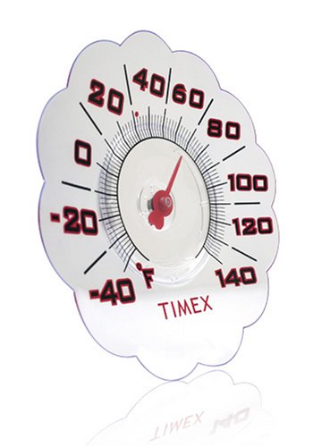 Timex TX1011 7-Inch Suction Cup Window Thermometer