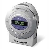 Coby CDRA140 AM/FM/CD Clock. Radio Dual Alarm