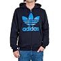 Adidas Trefoil P51008 Hooded Zip black/pool M von adidas