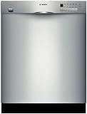 Bosch 24 SHE43P15UC Evolution 300 Series Undercounter Dishwasher In Stainless Steel