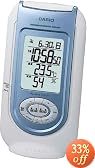 CASIO wave ceptor �d�g�f�W�^���C���e���A�N���b�N DQD-600J-7JF �i�����E��B���ǑΉ��j ���x�E���x�E�J�����_�[�\��