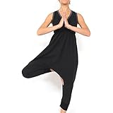 Aix-en-Provence Yoga Jumpsuit XL-Charcoal Black