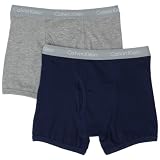 Calvin Klein Boy's Classic Navy/Grey Boxer Brief 2-pack
