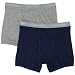 Calvin Klein Boy's Classic Navy/Grey Boxer Brief 2-pack