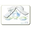 Tea Party - Set of 10 Correspondence Style Invitations