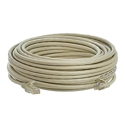 50ft Cat5 Gray Patch Cord Molded