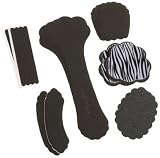 Foot Petals Women's Stiletto Stylist,Black Iris,one size