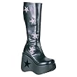 Demonia Boots Women's DYNAMITE-600 5 1/4" Platform Knee Boot Available in 3 Colors