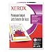 Xerox Premium Inkjet Paper, 98 Brightness, 24lb, Letter Size, White, 500 Sheets per Ream