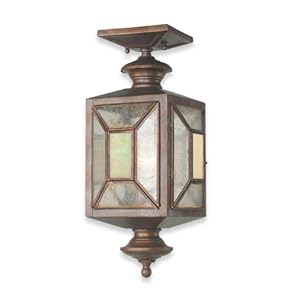 Royce Lighting RLC012-11 Outdoor 19 3 8 inch Convertible Lantern British Bronze with... by 
