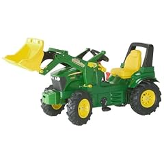 Schneider Novus 71 012 6 - Trettraktor 146 cm John Deere 7930 mit Luftbereifung + Lader + Schaltung und Bremse