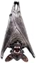 23" Vampire Bat Upside Down Hanging Halloween Prop