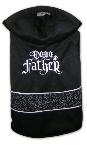 Childrens Toyshop  Pet Supplies : Snoop Dogg Pets Polyester Dogg-Father Hoodie, Black, Extra Large