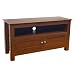 Walker Edison 44-Inch Cortez Wood TV Console, Brown