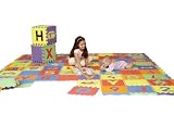 Edushape Edu Tiles Uppercase Letters Playmat, 26 Piece Set