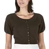Mossimo Black: Cropped Cardigan - Bittersweet