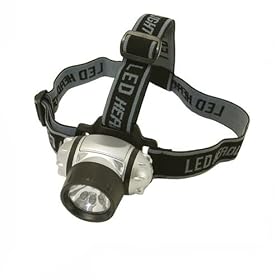 Silverline 868718 6 LED and Krypton Head Light