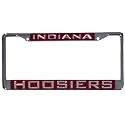 Indiana Hoosiers Chrome License Plate Frame