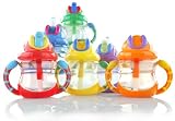 2 Handle Cup w/ TPE on Handles and Fat Flip-it Straw Top