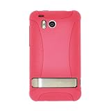 Amzer Silicone Skin Jelly Case for HTC ThunderBolt ADR6400 - Baby Pink
