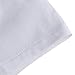 YITAN Women's O Neck Interesting T-Shirt White Medium