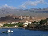 Wallmonkeys Peel and Stick Wall Decals - Cap Vert Santo Antao Mer Montagne - Removable Graphic