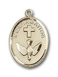 14kt Gold Confirmation Medal