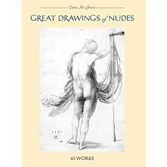 Great Drawings of Nudes: 45 Works (Dover Art Library)