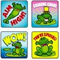 STICKERS FROGS 120/PK ACID AND LIGNIN FREE