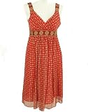 Signature by Robbie Bee V Neck Sleeveless Dress