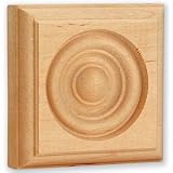 Jeffrey Alexander Rosette (ROS1CH) 3/4 x 3 x 3, Cherry