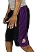 Los Angeles Lakers NBA Mens Mesh Basketball Shorts, Black
