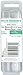 MICRO STITCH FASTENER REFILLS 5.4MM WHITE-14/64 1200/PKG