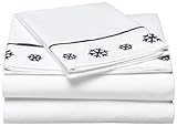 Snowman Twin 200-Thread Count Sheet Set